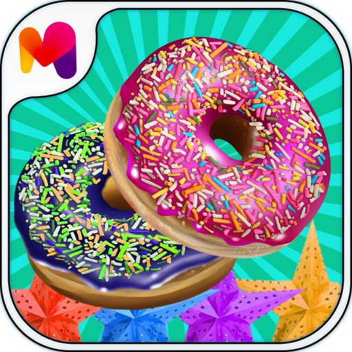 sweet donut maker for fair food - cooking game icon