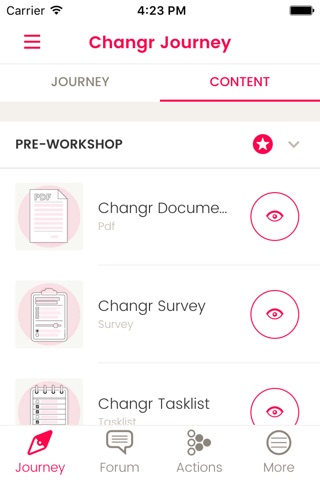 Changr-App screenshot 3