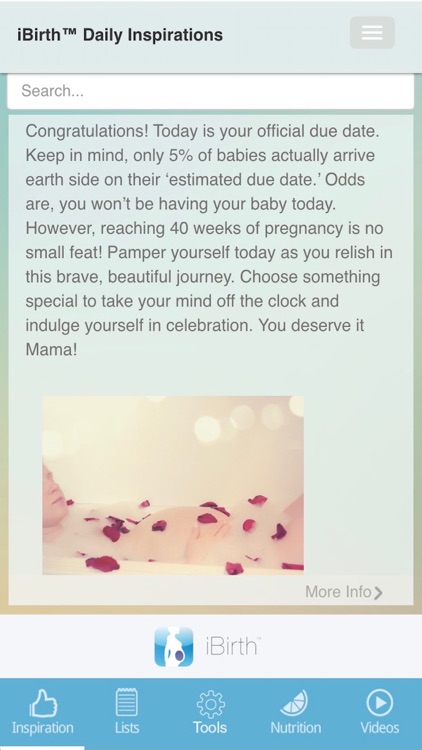 iBirth™ Daily Pregnancy, Postpartum & Baby Tracker screenshot-0