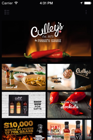 Culleys Hot Sauce screenshot 2