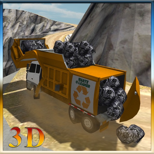 Off Road Garbage Dump Truck Simulator 3D icon