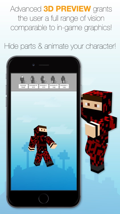 Best Skins Creator Pro - for Minecraft PE & PC screenshot-3