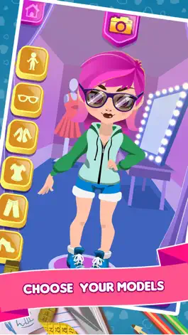 Game screenshot Fashion Model Designer - Dress the Runway Models apk