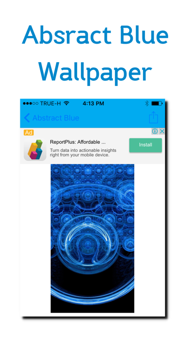 How to cancel & delete Abstract Background Wallpaper from iphone & ipad 3
