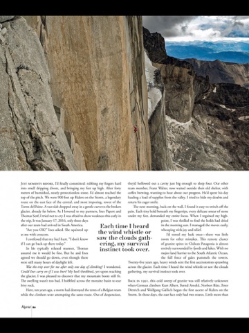 Скриншот из Alpinist Magazine