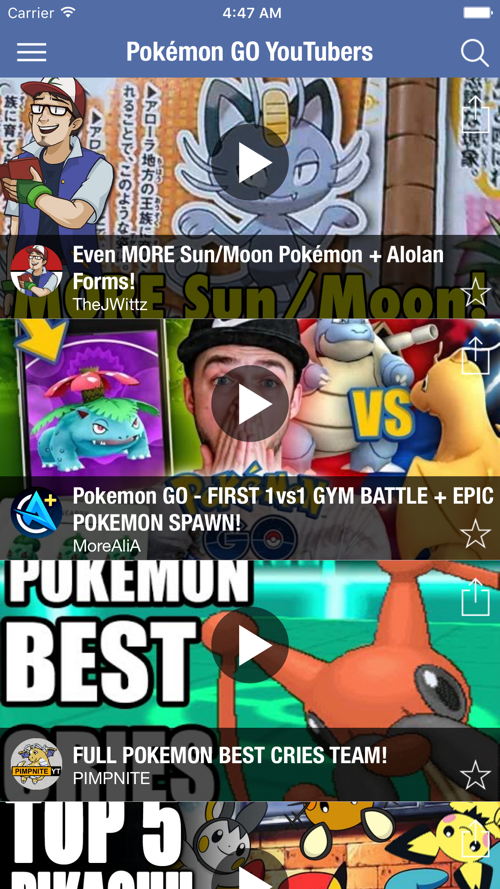 Poketube Best Videos For Pokemon Go Free Download App For Iphone Steprimo Com - roblotube best videos for roblox by dmitry kochurov ios