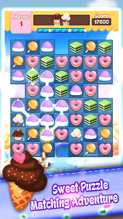 Dessert Paradise - Free Link Puzzle Game