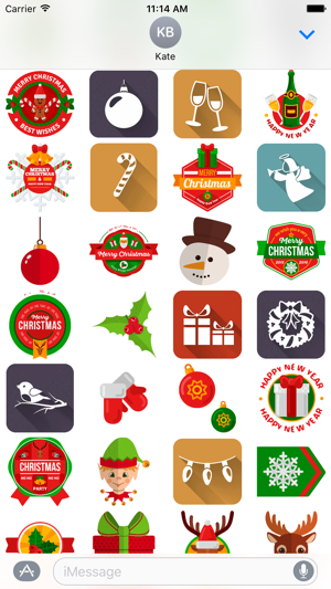 Holiday and Christmas Stickers(圖4)-速報App