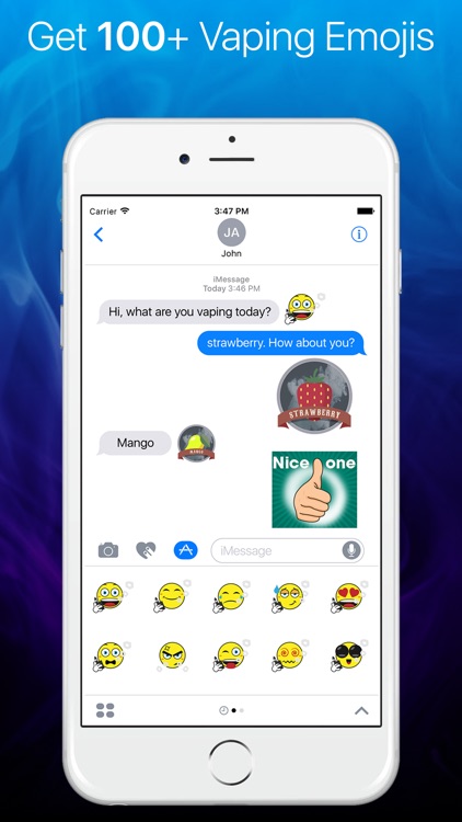 Vapemojis: Vaping Emojis & Stickers for Vaping