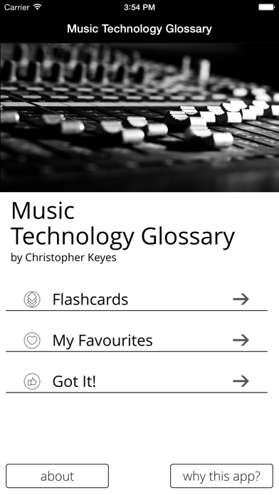 How to cancel & delete Music Technology Glossary from iphone & ipad 1