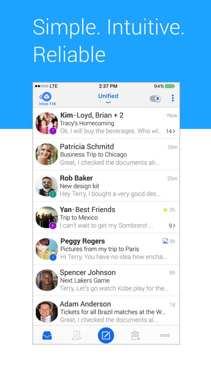 TypeApp - Email, Mail - IMAP & Exchange Mailbox