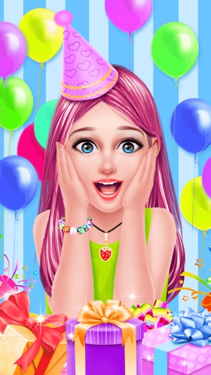 Girls Birthday Party Makeover Salon Game for FREE(圖2)-速報App