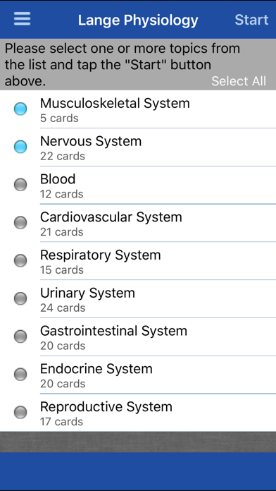 How to cancel & delete Physiology Lange Flash Cards from iphone & ipad 1