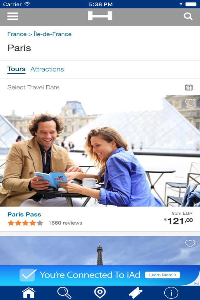 Paris Hotels + Compare and Booking Hotel for Tonight with map and travel tour screenshot 2
