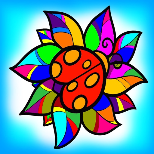 Coloring for adults with relaxing pictures patterns Flowers & beautiful colors