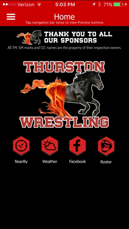 Thurston Area Mat Club app