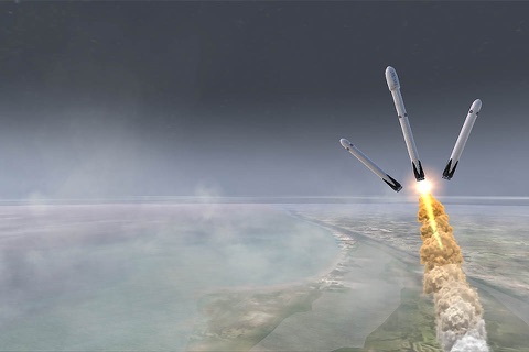Liftoff VR for Google Cardboard - Launch Falcon Rockets screenshot 3