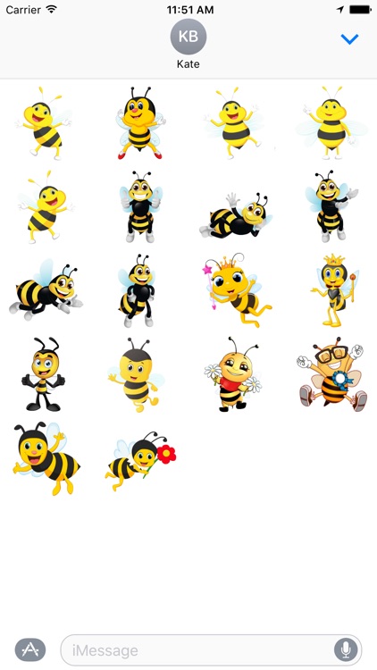 Bee Stickers