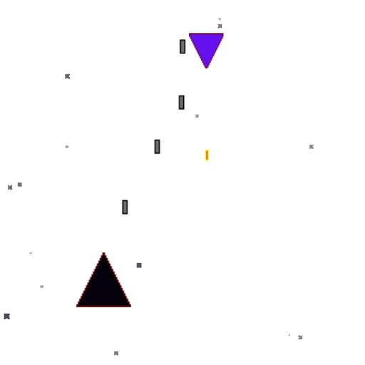 Rectangular-geometry world jumping and sprinting iOS App