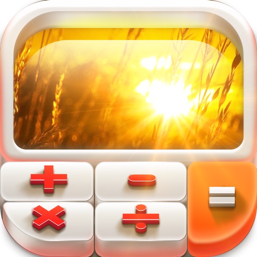 Calculator Wallpaper Keyboard for Sunset Themes icon