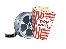 Movie Theater Stickers offers a great selection of cinema related stickers including popcorn, filmstrips, director’s chairs, and more