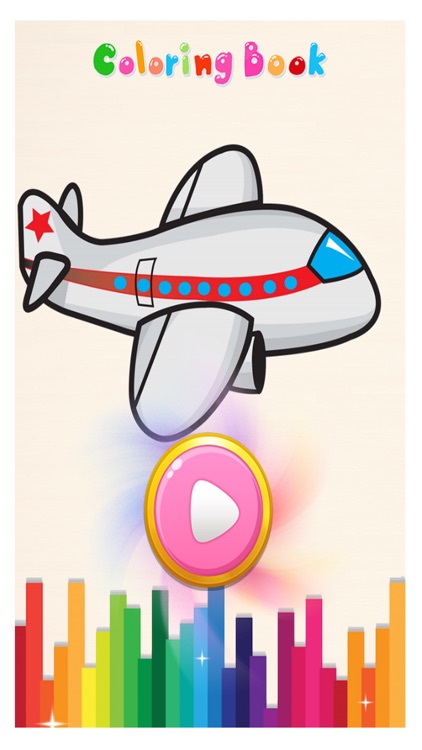 Airplanes Jets Coloring Book - Airplane game screenshot-3