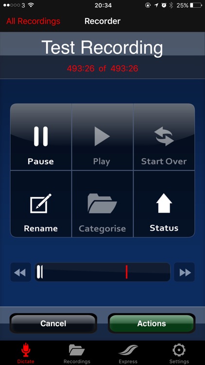 dictate2us: Voice Recorder - Transcription Service