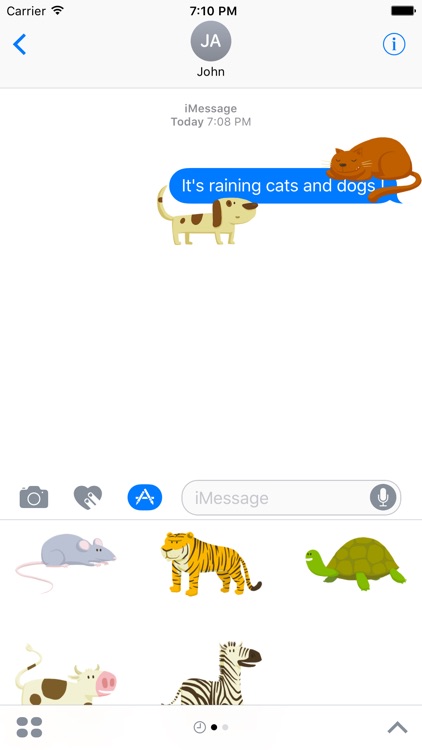 Happy Animals Sticker Pack