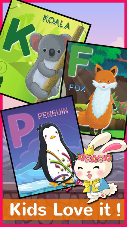 ABC Animals Flashcards Preschool English Learning screenshot-4