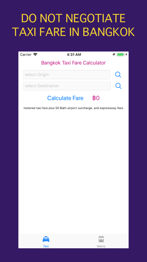 Bangkok Taxi Fare Calculator(圖1)-速報App