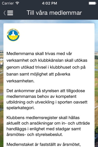 Trellborgs Golfklubb screenshot 3