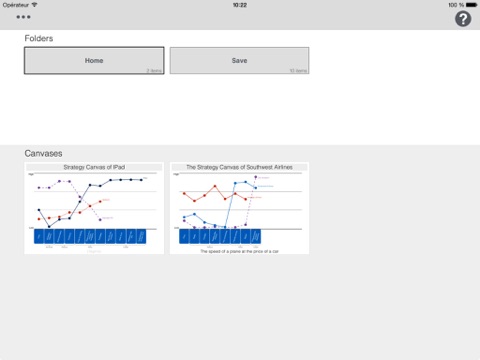 Blue Ocean Strategy - Strategy Canvas screenshot 4