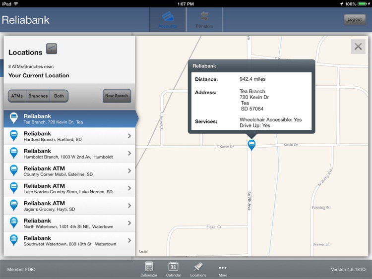 Reliabank Dakota for iPad screenshot-3