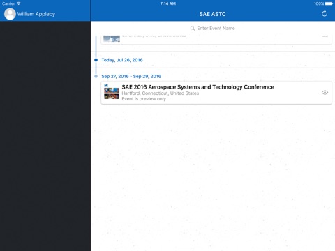 SAE Aerospace Systems and Technology Conference screenshot 2
