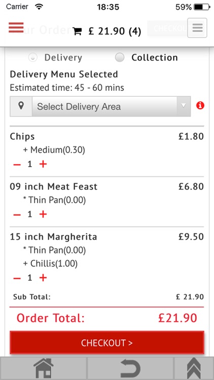 Feed Belly - takeaway food delivery screenshot-3