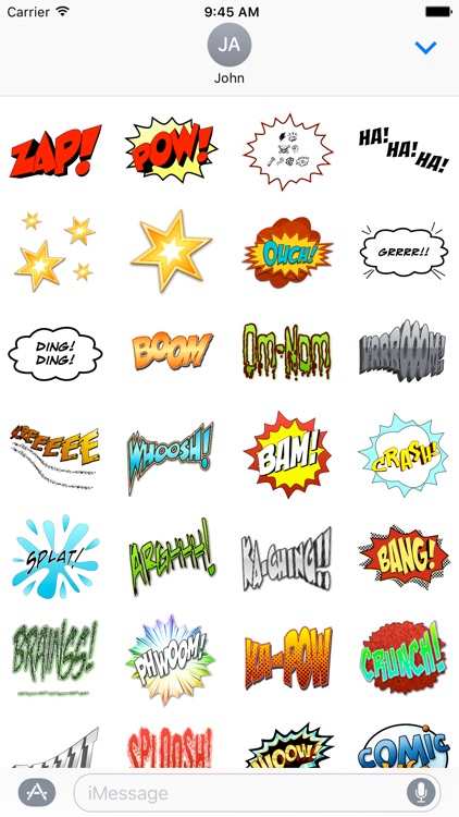 Comic Life Stickers