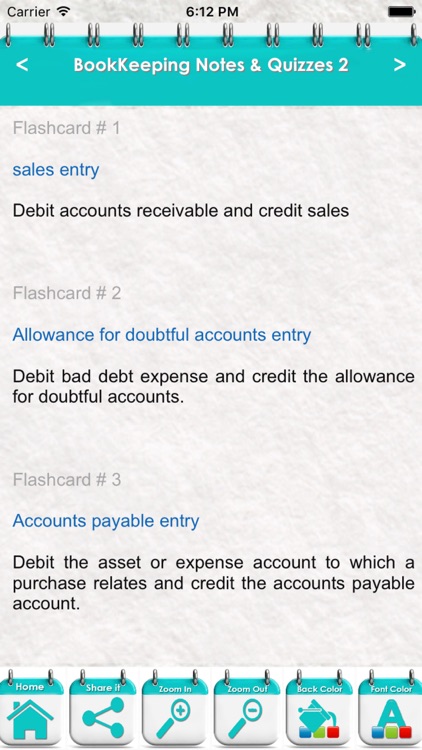 BookKeeping Study Guide 950 Flashcards & Exam Quiz screenshot-3