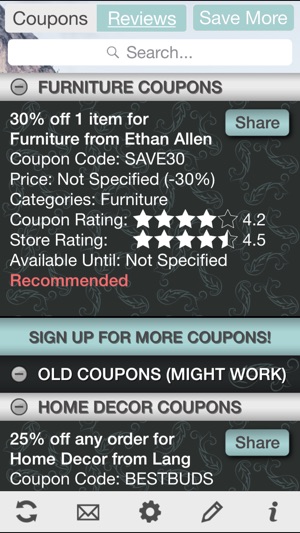 Home & Garden Coupons, Free Home & Garden Discount(圖2)-速報App