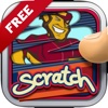 Scratch Pictures Trivia College Sports Logo Themes