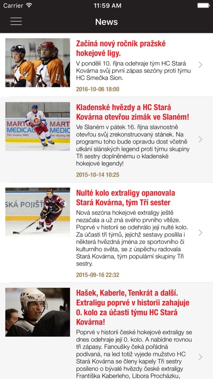 HC Stará Kovárna screenshot-4