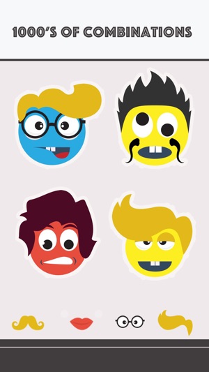 Emoji Maker - Create your own Emojis with tons of designs an(圖2)-速報App