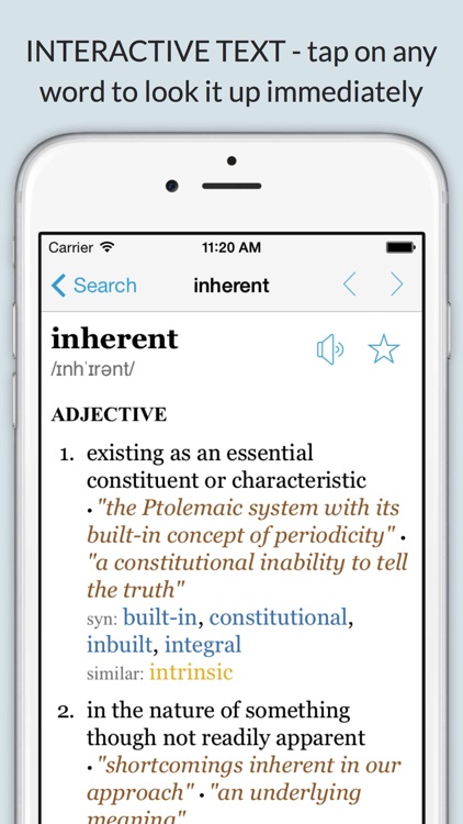 LexicEN English Offline Dictionary & Thesaurus