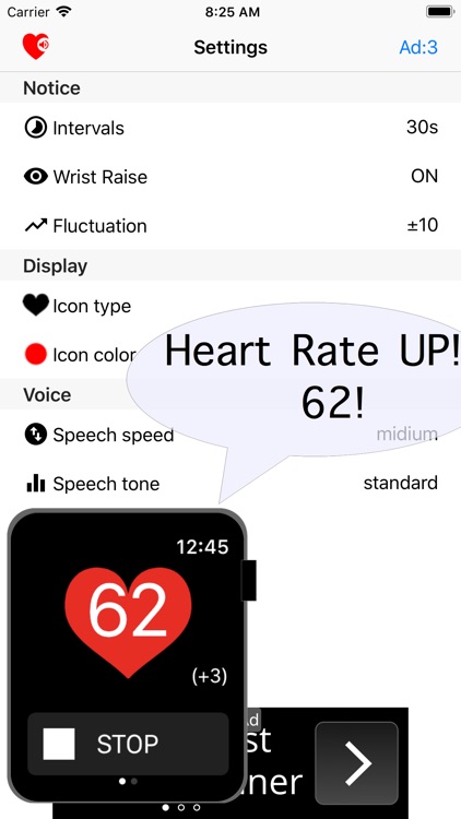 Talking Heart Rate screenshot-0