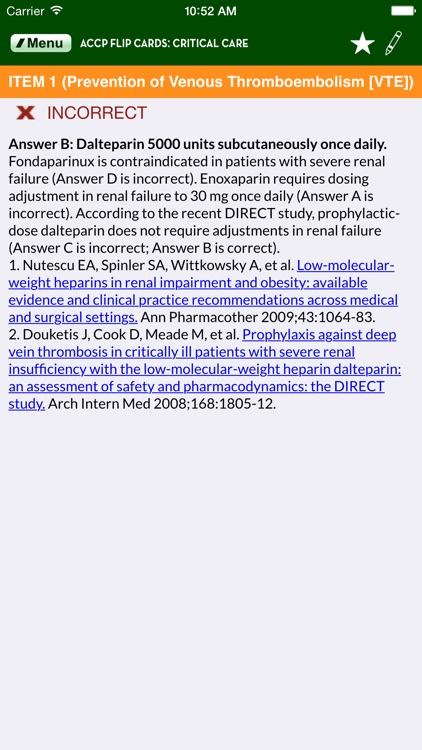 ACCP Flip Cards: Critical Care screenshot-3