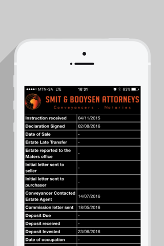 SB Attorneys Tracker screenshot 2