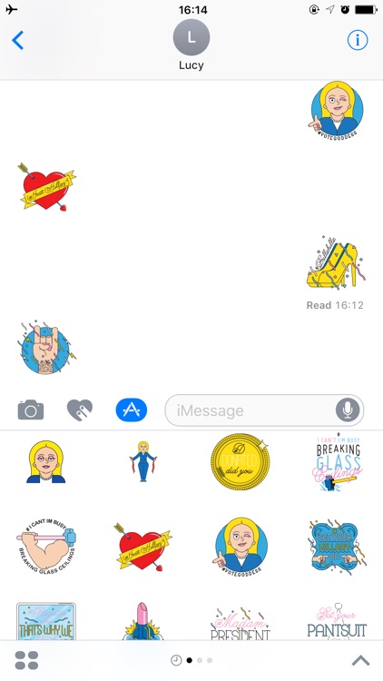 Hillary Clinton Emoji Sticker