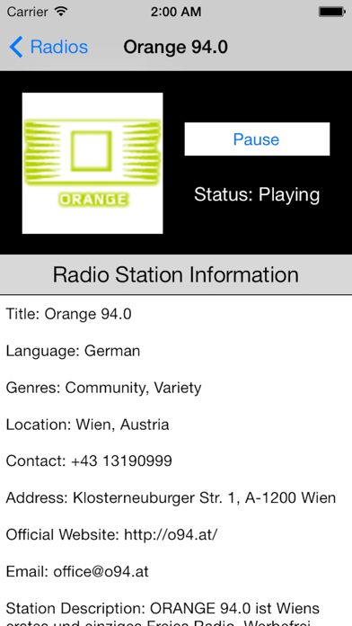 How to cancel & delete Austria Radio Live Player (Radio Österreich) from iphone & ipad 2