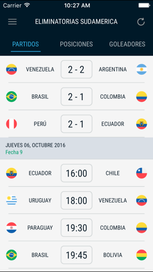 Eliminatorias Sudamericanas(圖1)-速報App