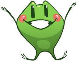 Impress your friends with this super cute, emotive frog