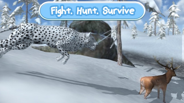 Wild Snow Leopard: Animal Simulator Full(圖2)-速報App